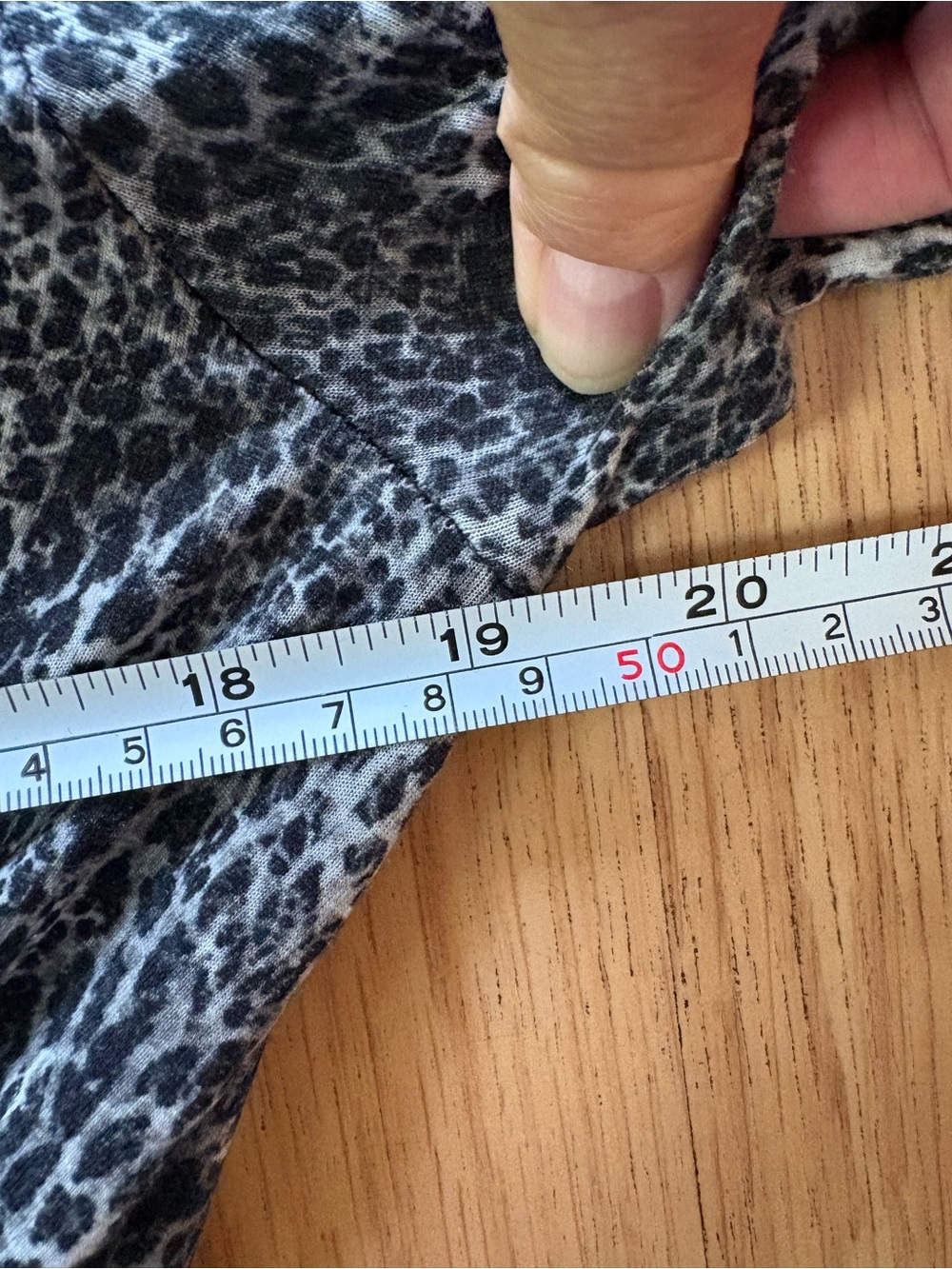 MaxMara grey black leopard print faux wrap stretchy dress sz 38 (sz 4) old money - Picture 4 of 9